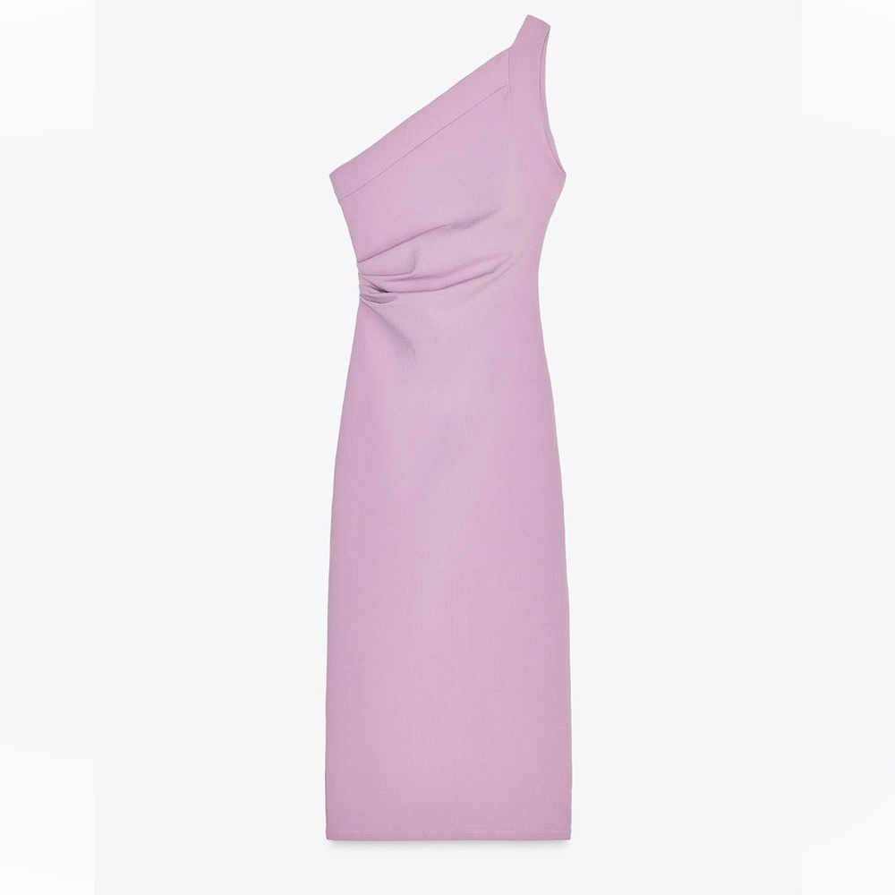 COPY - Zara Asymmetric Midi Dress - NWT